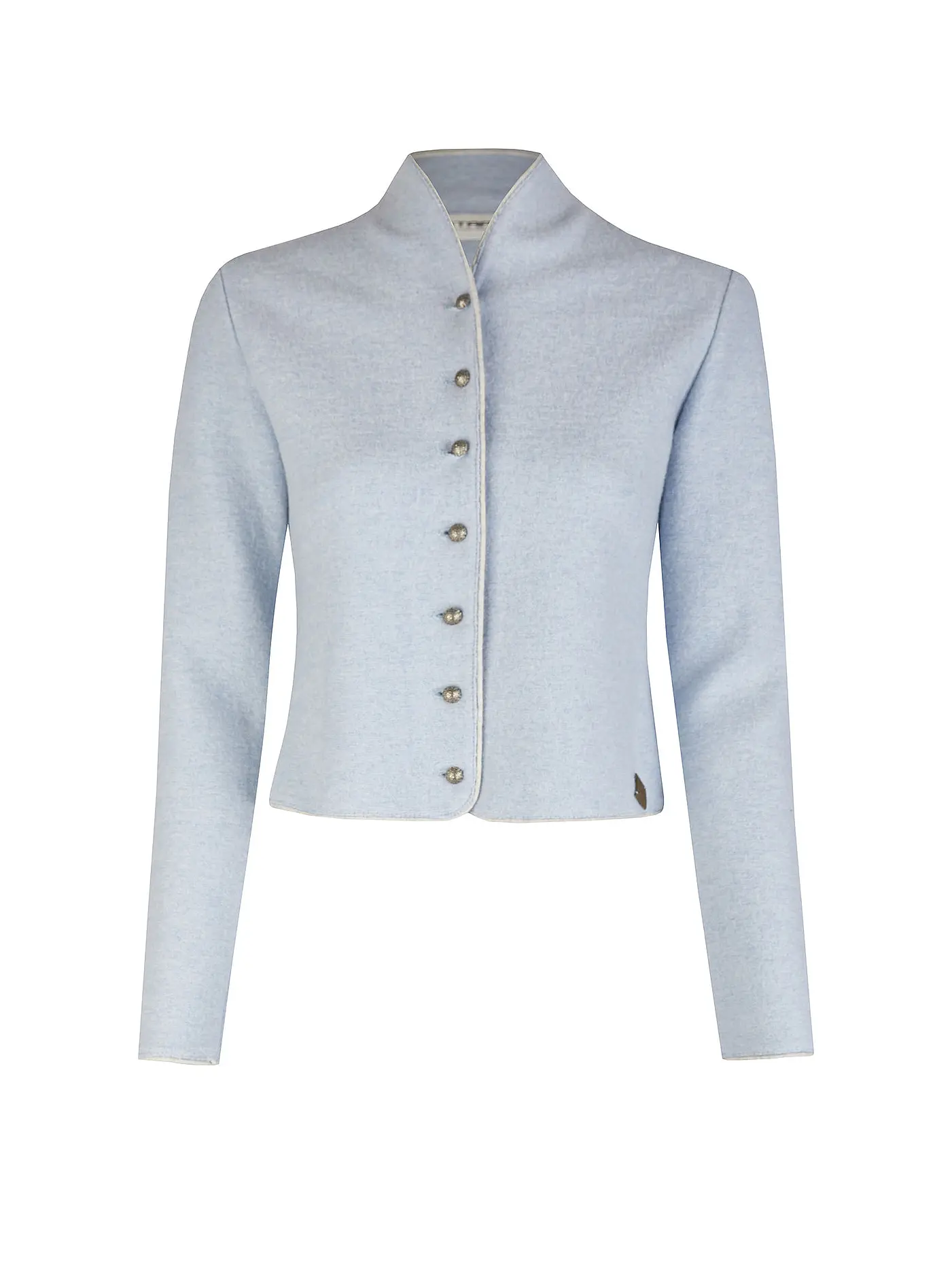 STAPF | Strickjacke BRUNA | hellblau